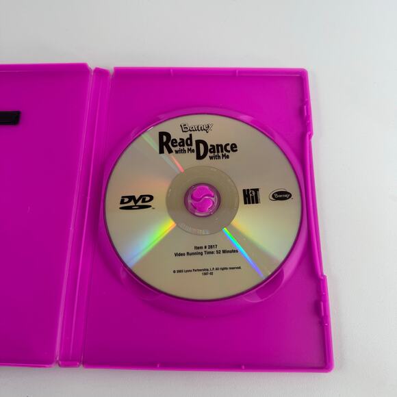 Barney's Read With Me Dance With Me DVD 2003 - Picture 3 of 3